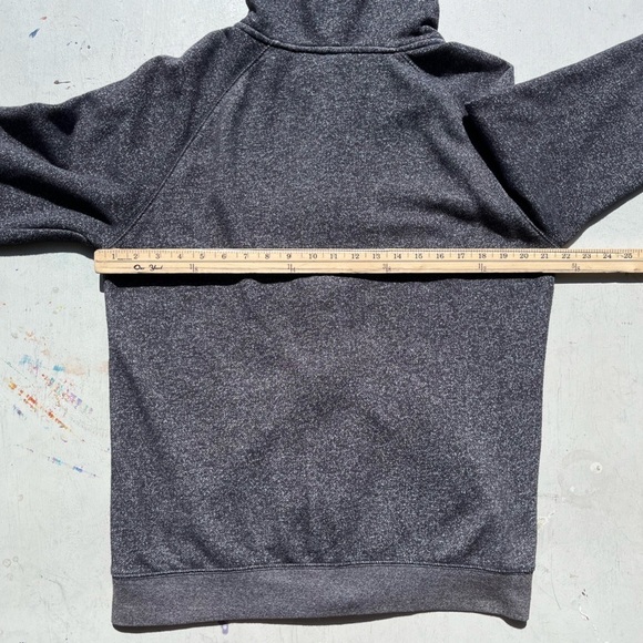 Men's TenTree Hoodie Gray Logo M Camp Hike Outdoor Climb Full Zip Casual College - Picture 9 of 12
